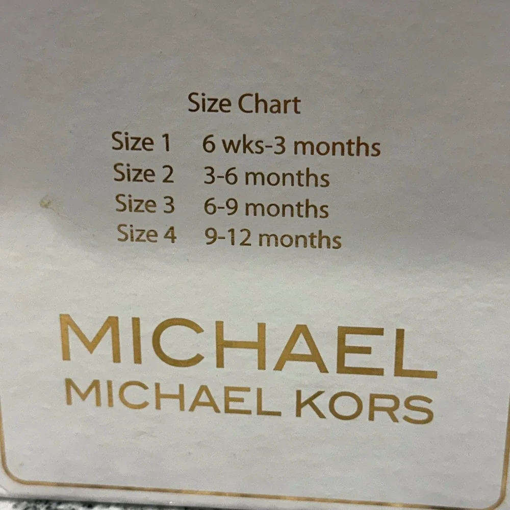 Michael Kors Infant 1 Baby Lee Sneakers Gold Faux Fur Quilted Metallic Glam